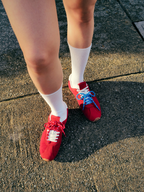 Softe Sneakers - Red Nylon