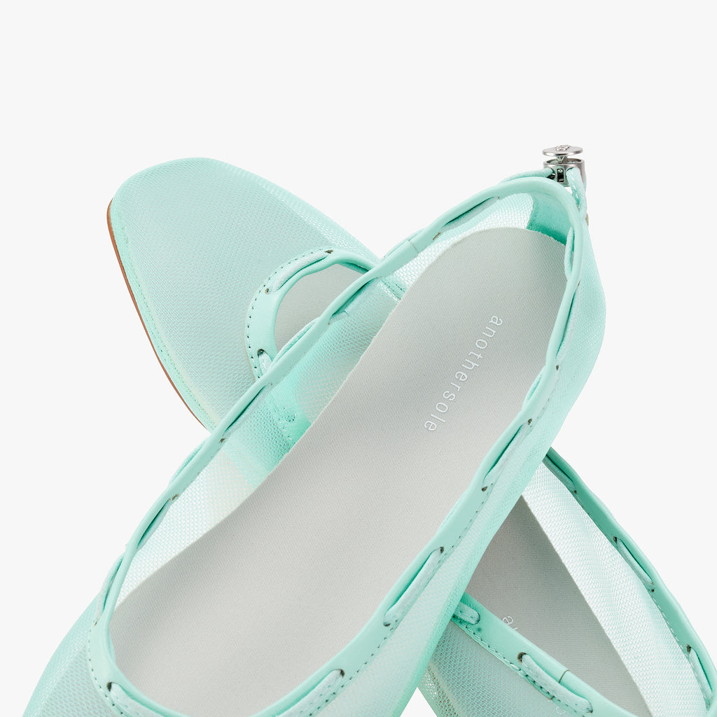 Glove Flats - Mint Mesh