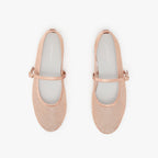 Luz Mary Jane - Rose Gold Mesh