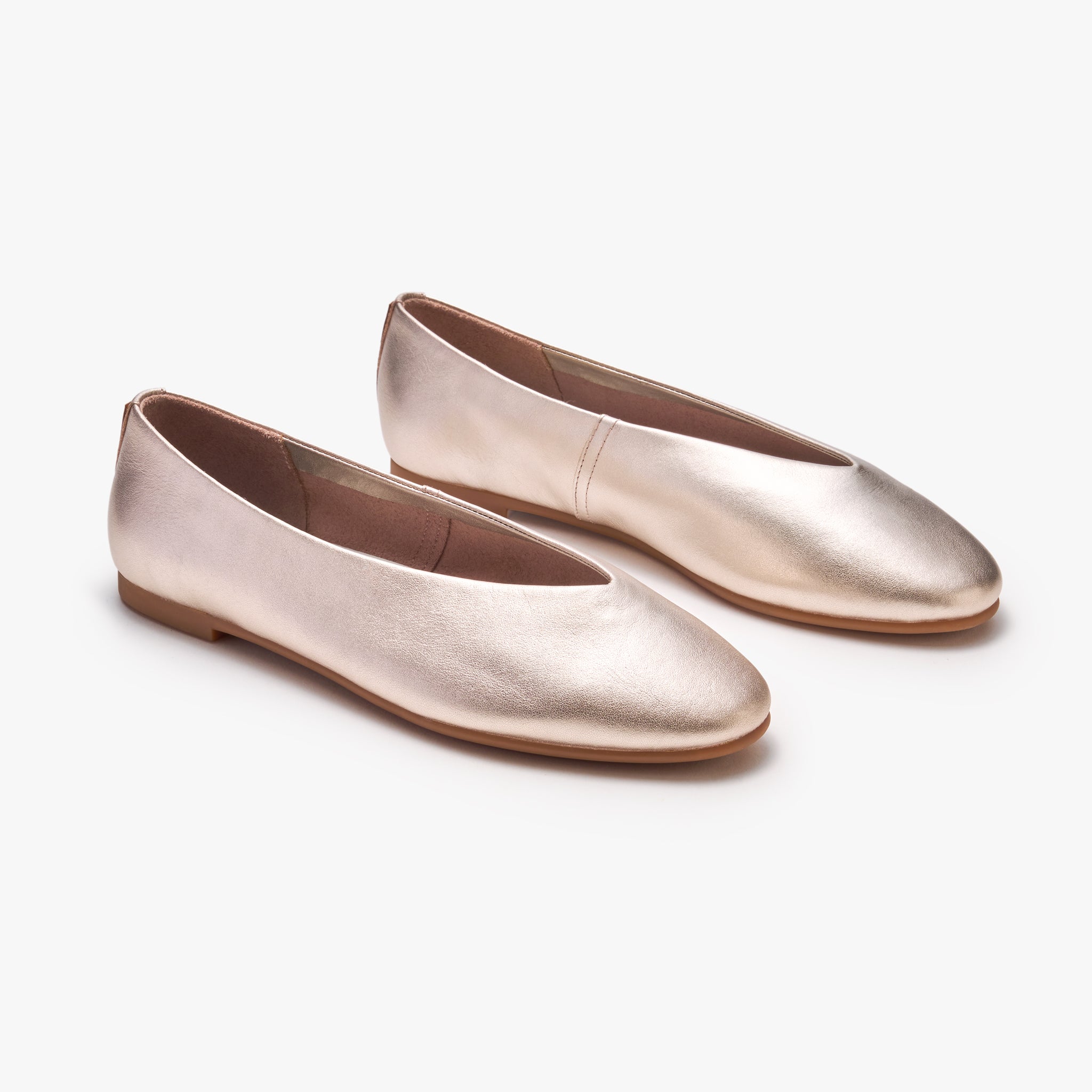 All day Flats - Rose Gold