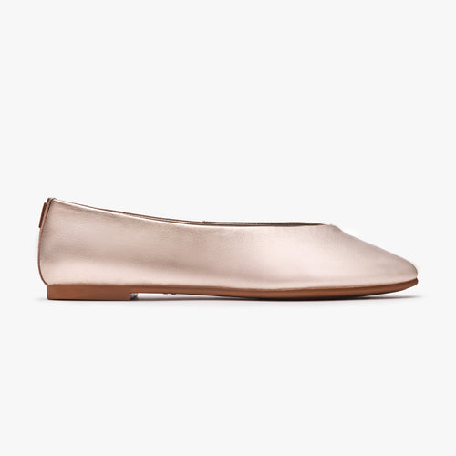 rose gold flat dress shoes All day Flats