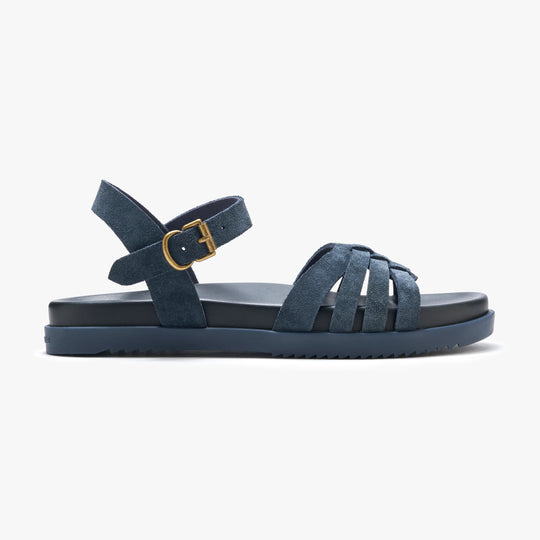 Bonjour Marshmallow Sandals - Navy