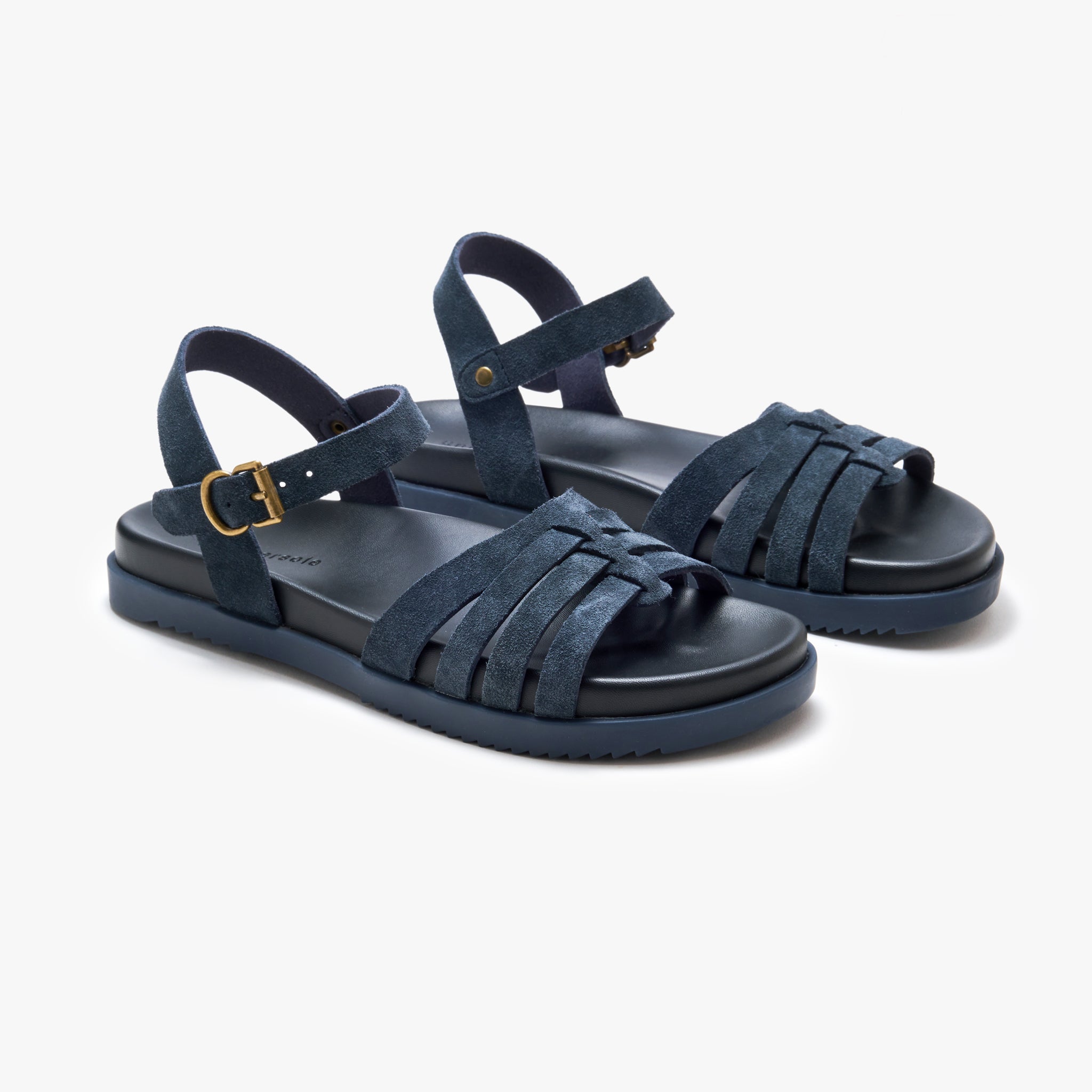 Bonjour Marshmallow Sandals - Navy