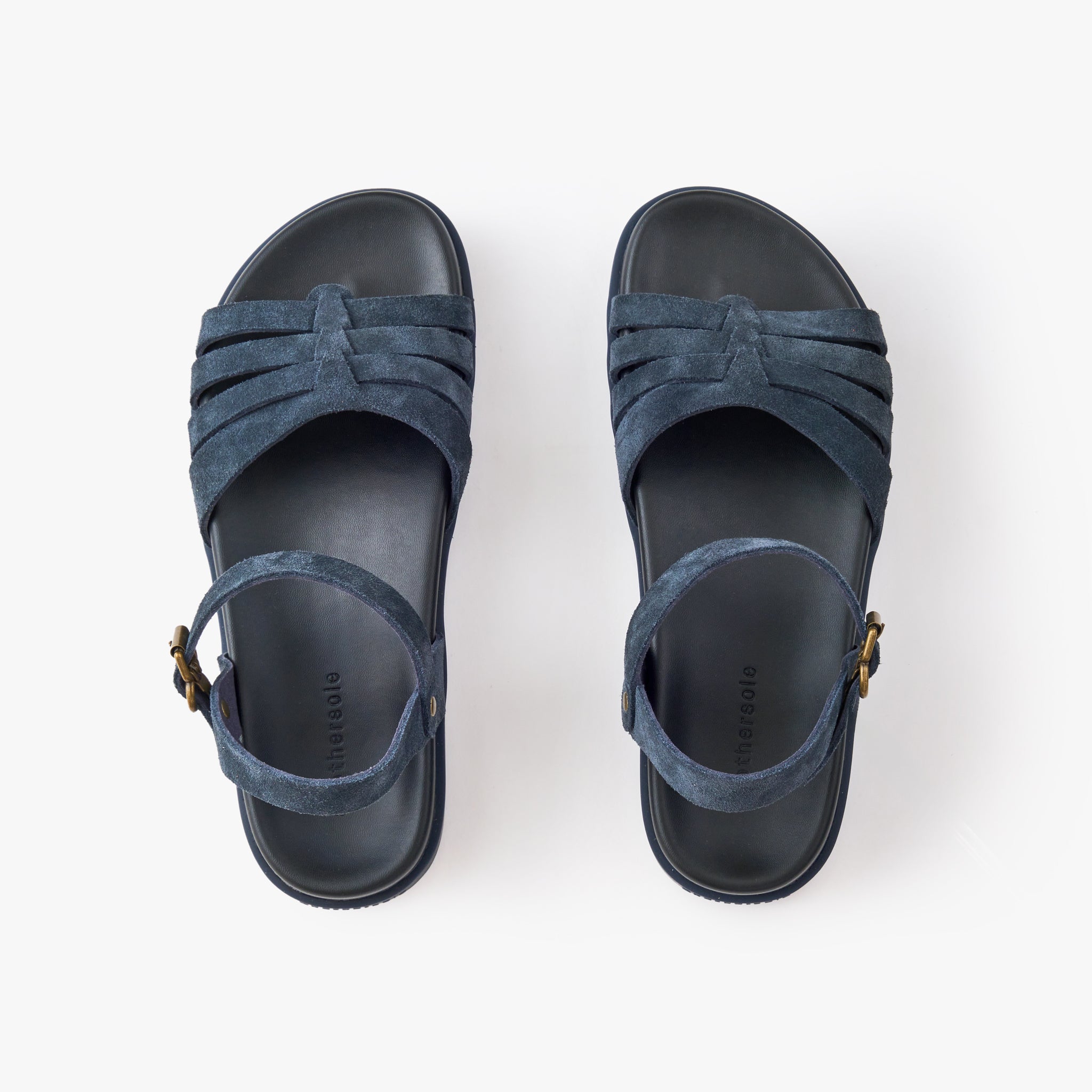 Bonjour Marshmallow Sandals - Navy