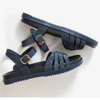 Bonjour Marshmallow Sandals - Navy