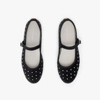 Belle Mary Jane - Diamante Black
