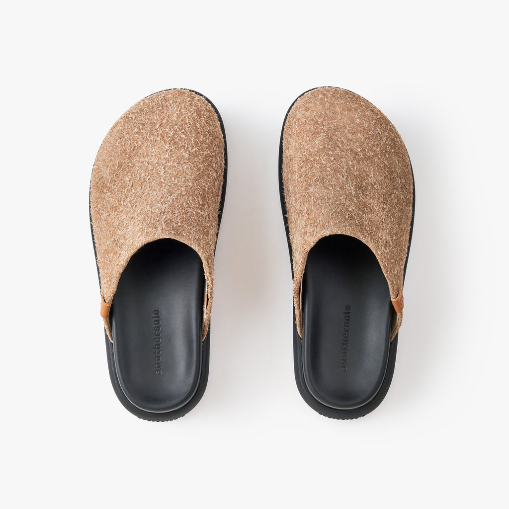 Cloggy - Taupe Suede