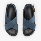 Crossette Marshmallow - Navy