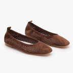 Glove Flats - Mocha Cut-out