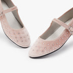 Belle Mary Jane - Diamante Pink