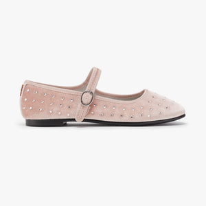 Belle Mary Jane - Diamante Pink