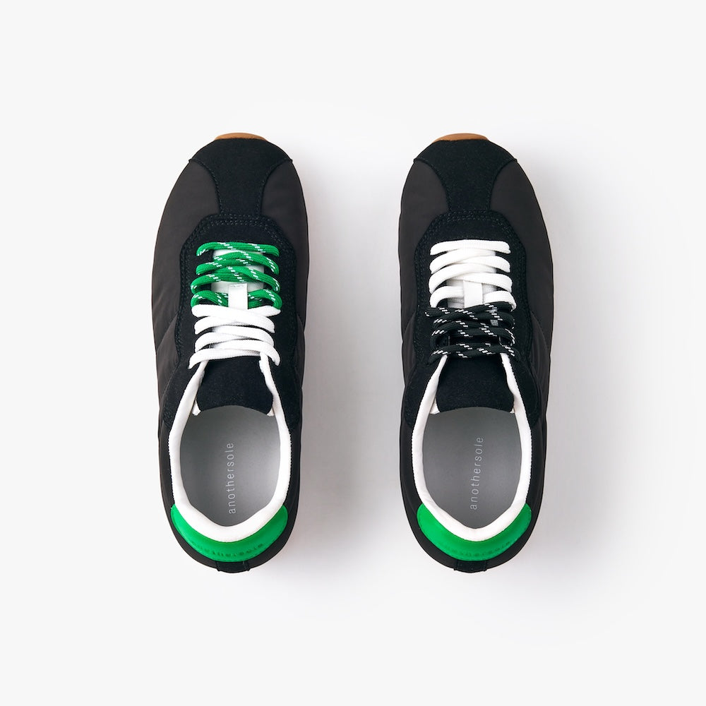 Softe Sneakers - Black Nylon