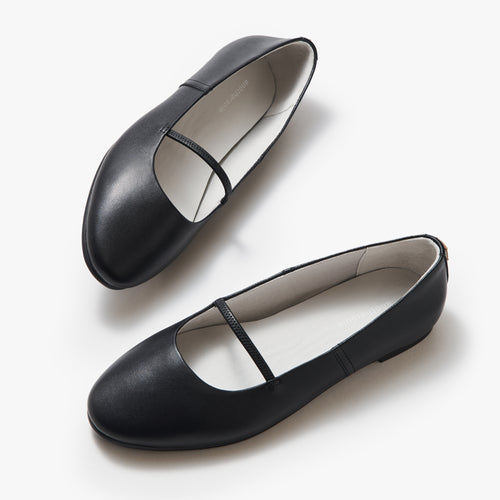 Travel Flats Black – Anothersole SG