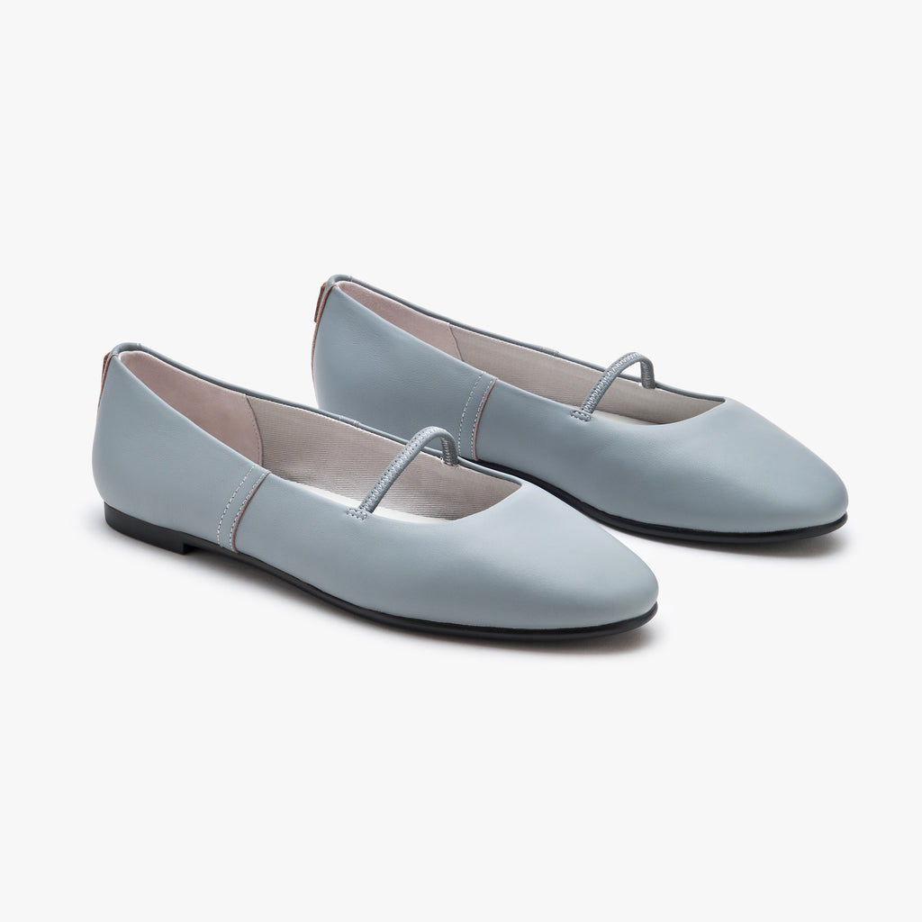 Travel Flats - Grey