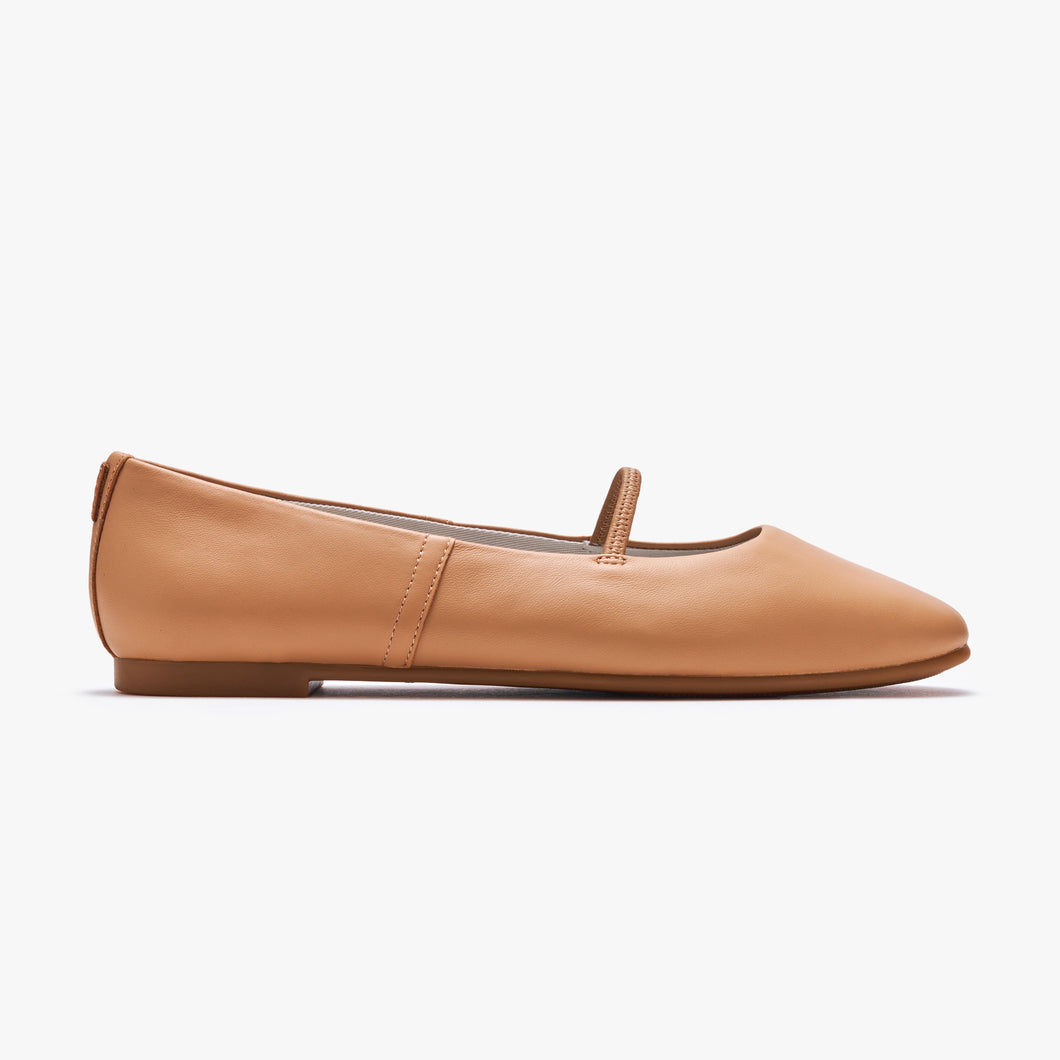 Travel Flats - Latte