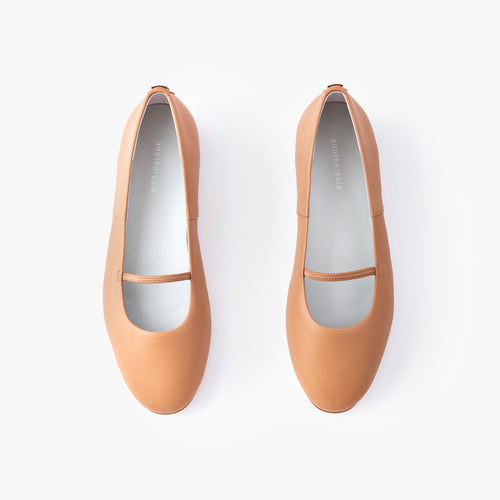 Travel Flats - Latte – Anothersole SG