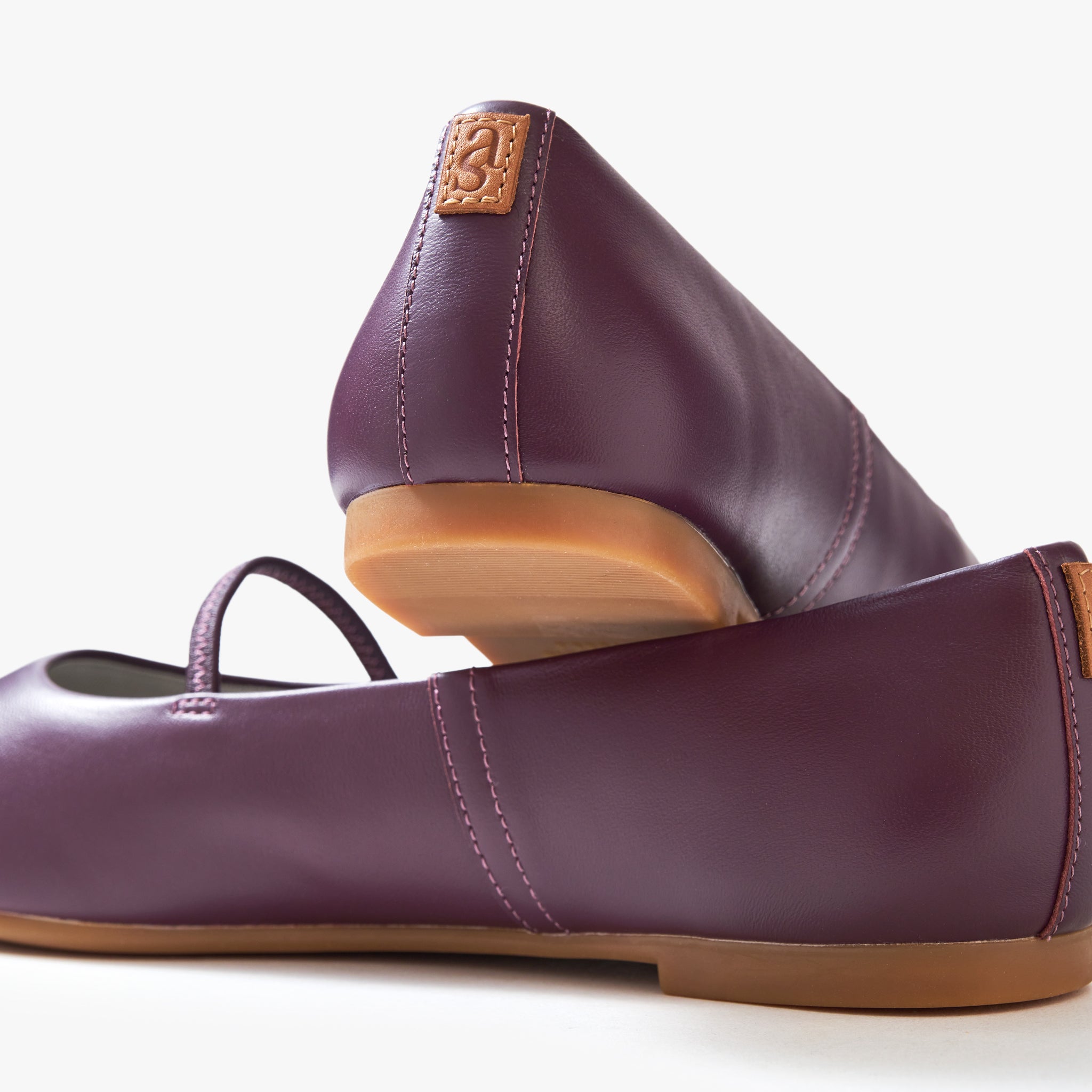 Travel Flats - Merlot