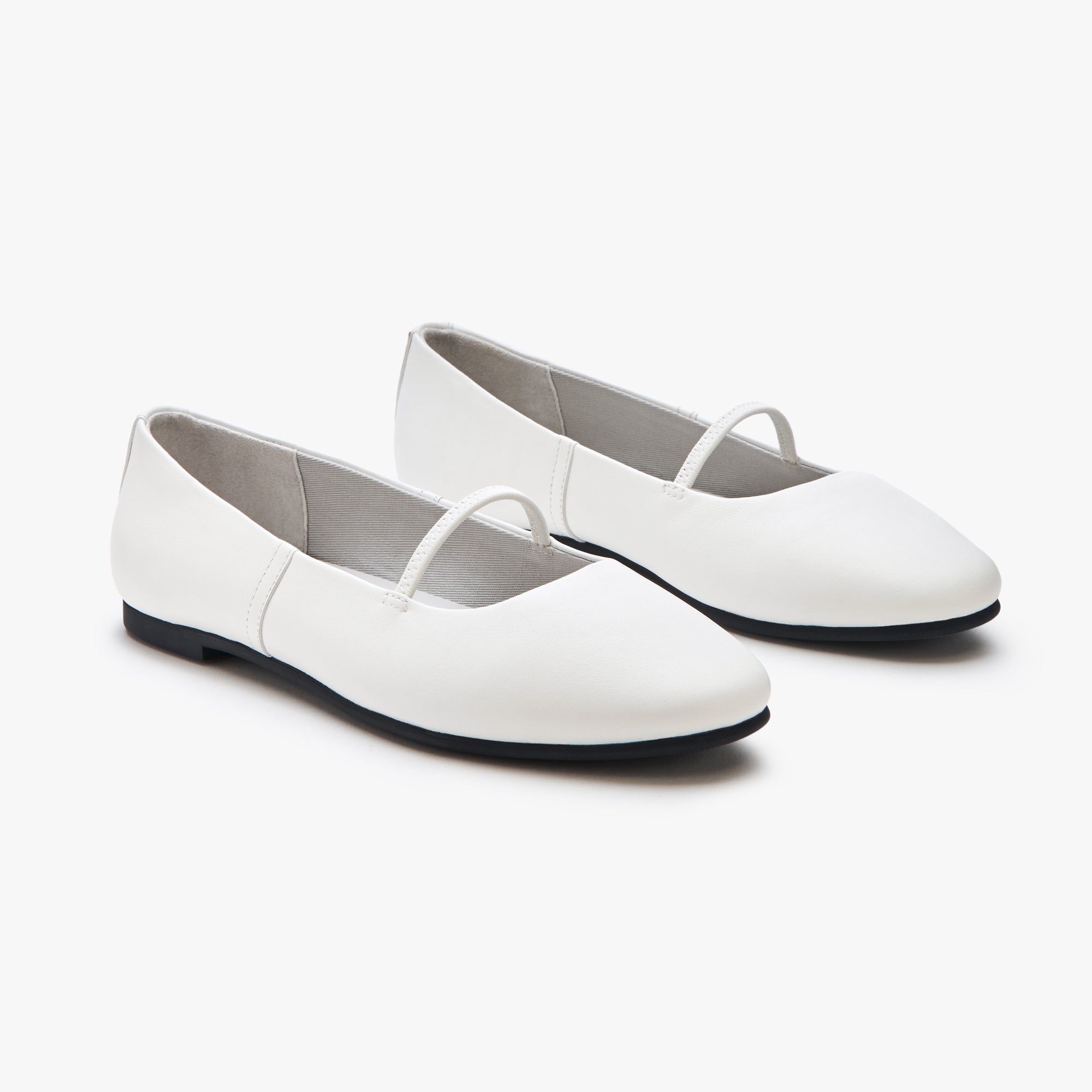 Travel Flats - White – ANOTHERSOLE | SG