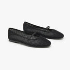 Travel Flats - Starlet Black