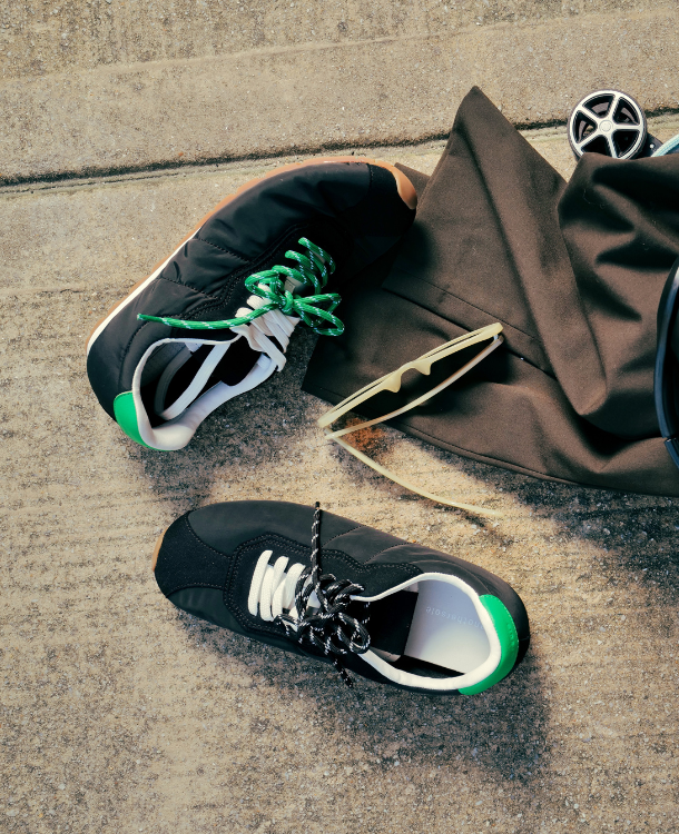 Softe Sneakers - Black Nylon